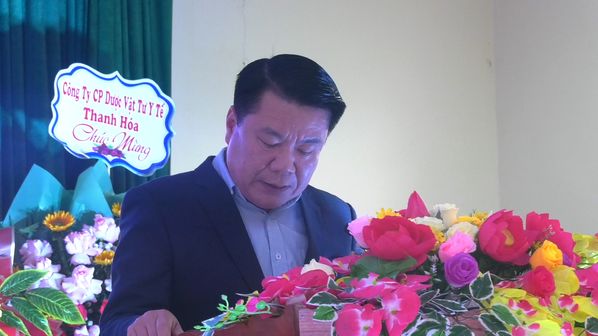 Đồng chí Lôi Quang Vũ Phó Bí thư Huyện ủy, Chủ tịch UBND huyện Thường Xuân